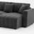 Wool Right Facing Sectional Sofa With Chaise