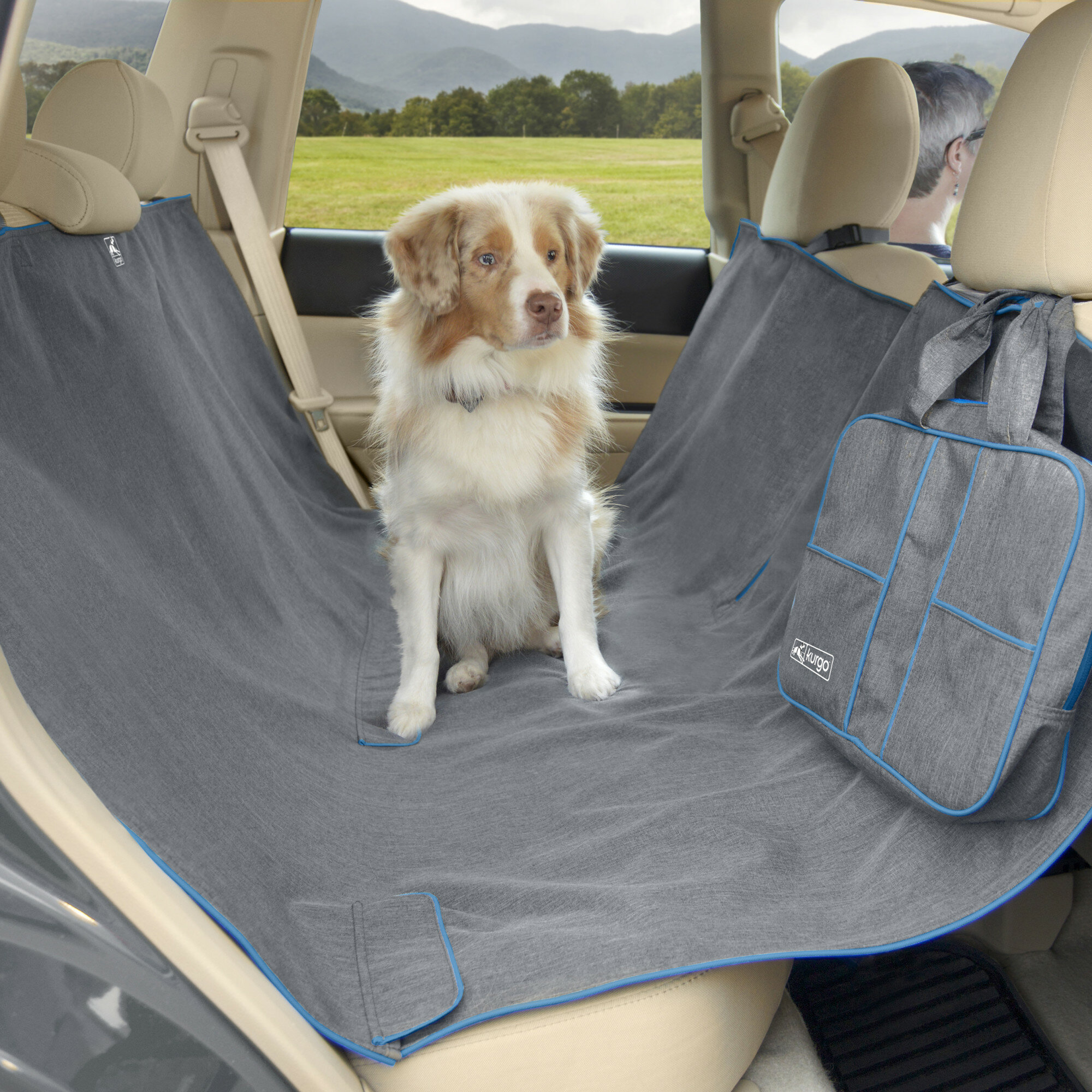 Arf Pets Fabric Car Seat Cover in the Pet Car Seats & Covers department at