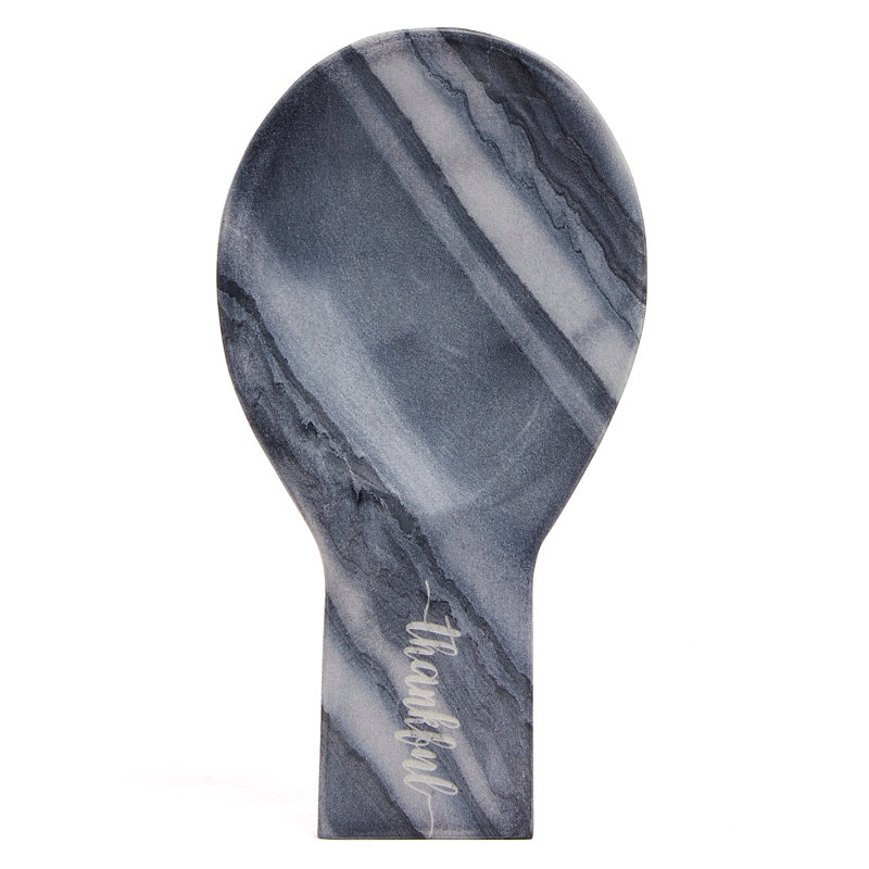 Marble Oval Spoon Rest