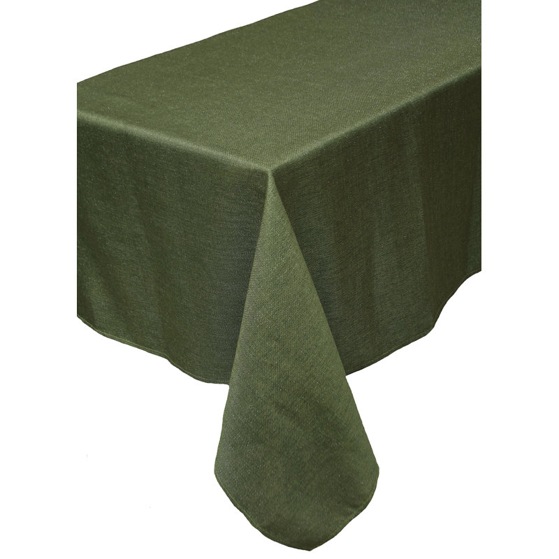 Nappe Sharleen, Vert pin, L 144 po x l 72 po