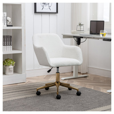 Tabouret pivotant en tissu Modern