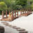 Halford Solid Fir Wood Garden Bridge-412594334