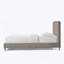 Lit plateforme tapissier Vireo