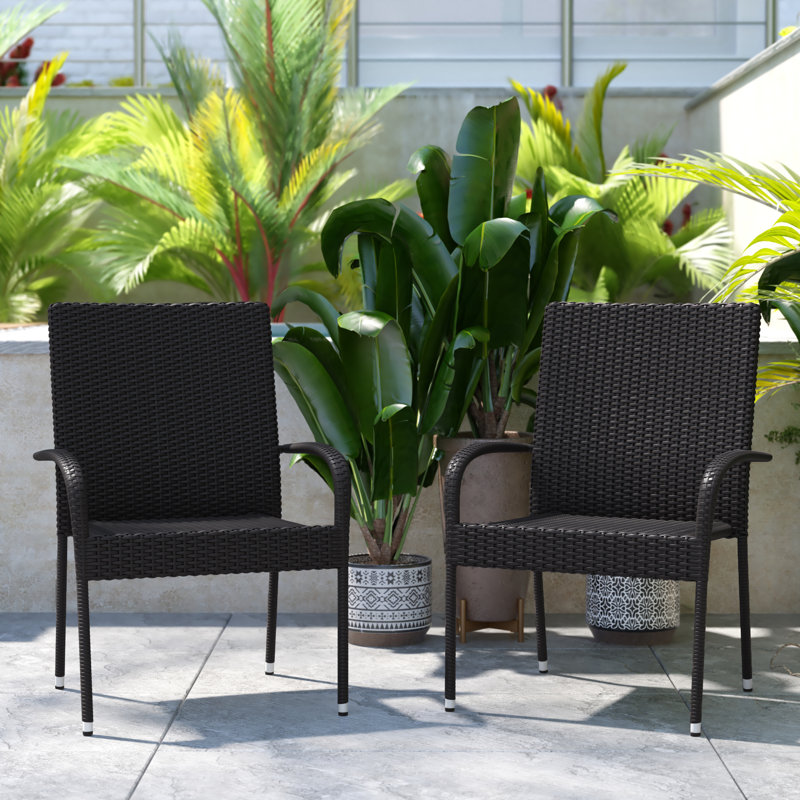 Fauteuils de salle à manger Emmoni, Noir