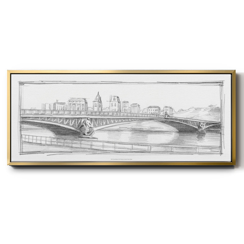 Pont Mirabeau- Framed Canvas