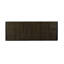 Modern Streamline Solid Wood Sled Coffee Table