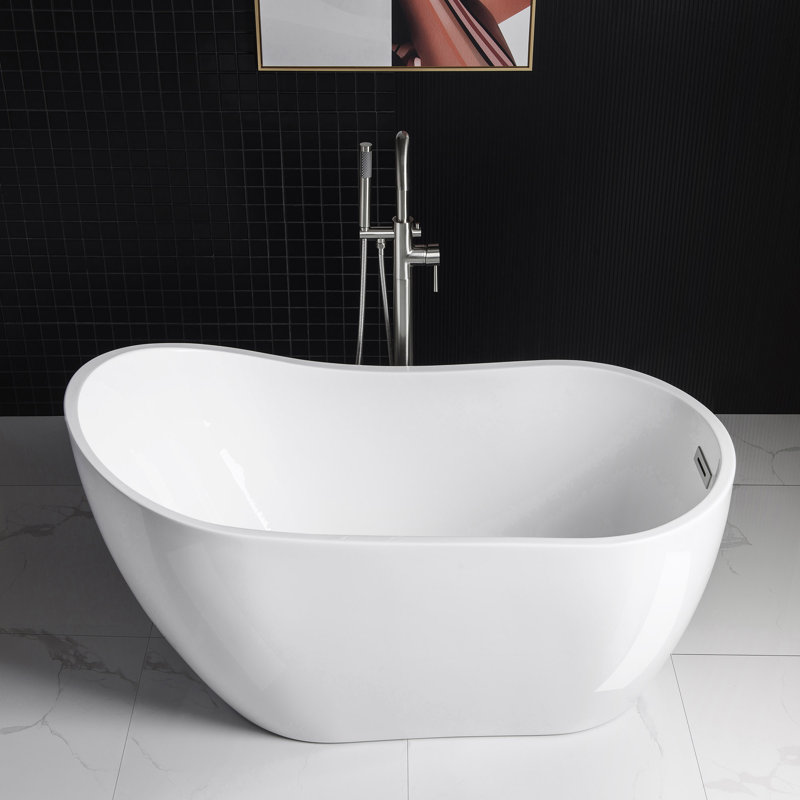 54'' x 29'' Soaking Acrylic Bathtub
