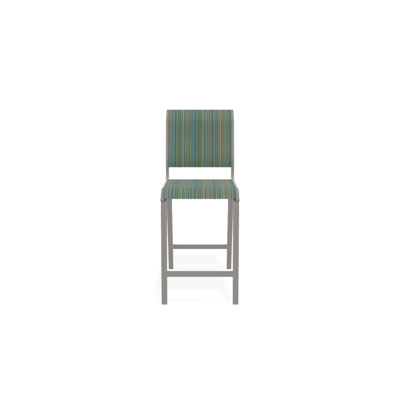Tabouret de bar 26 po Holna, Gris chaleureux texturé, Cali
