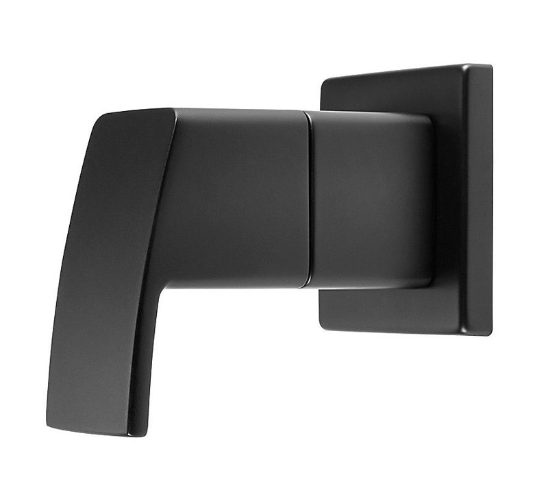 Garniture d'inverseur avec poignée levier Kenzo, Noir mat