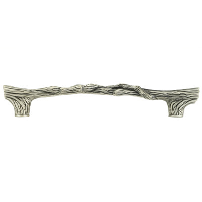 ARTS & CRAFT OAK PART 5" CENTER TO CENTER PULL IN OILED BRONZE PLATE