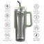 40 oz Thermal Mug w/Straw