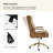 Leipzig 47" H Tufted Leather Executive Chair-1871752661