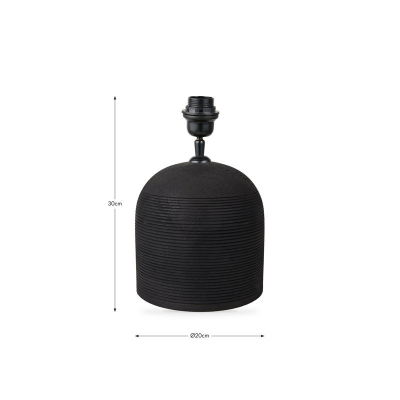 Nelu Table Lamp, Black