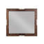 Miroir au fini chêne récupéré