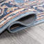Tapis bleu / beige Huddleston-700340272