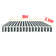 Dolliver Replacement Fabric for 3m W x 2.5m D Awning