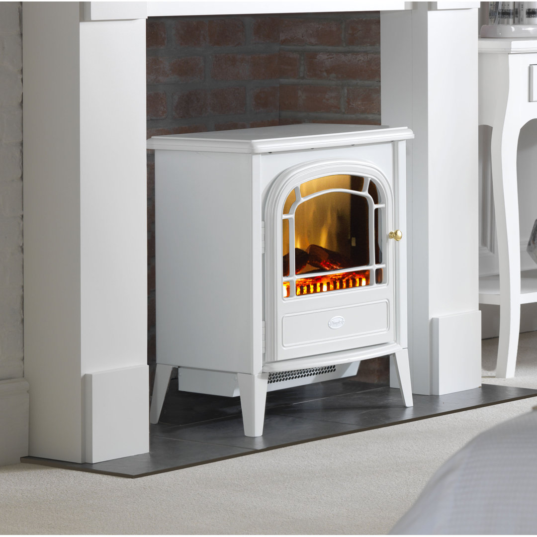Dimplex Club Optiflame Electric flame effect Stove with 2kW heater and remote control, 51cm W