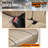 Touring Series Seat Covers Full Set With Airbag Compatible, Reserved Opening Holes For Headrest, Universal For Cars-120899472