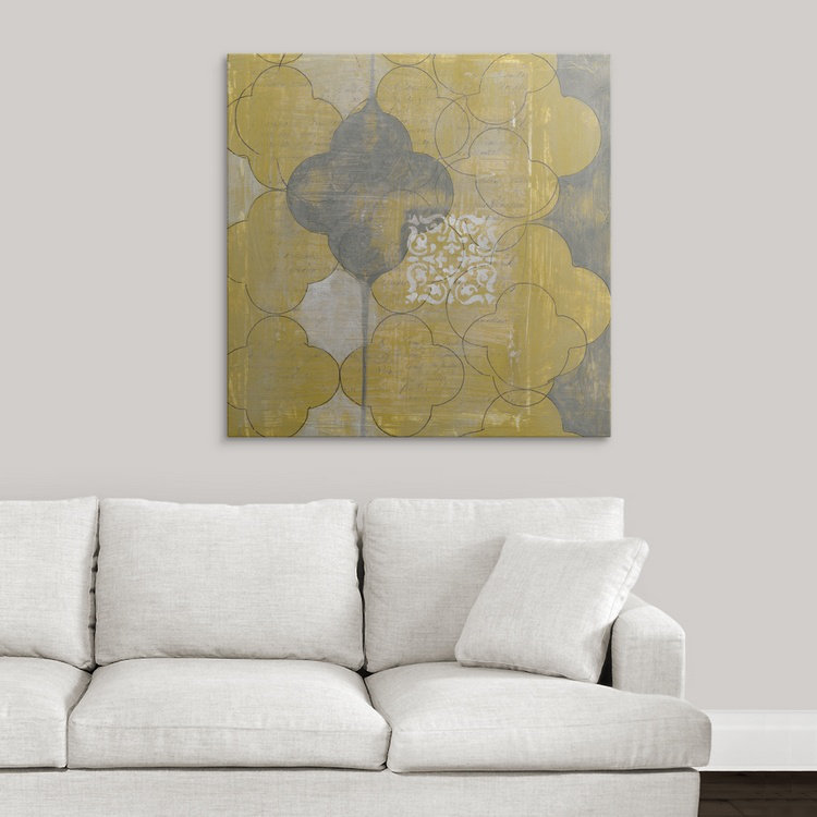 « marrakech i », reproduction d’art jennifer, H 35 po x l 35 po x P 1,5 po, Toile