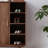 European style semi open shoe cabinet