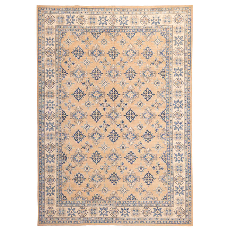 Tapis brun clair Finha Ghazni 9 pi 10 po x 13 pi 7 po