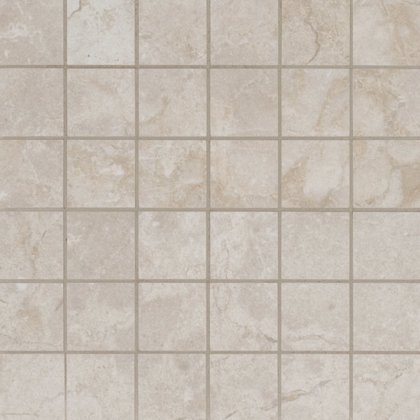 Aphelia Ivora 12 in. x 12 in. Matte Ceramic Mosaic Floor and Wall Tile
