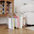 16.45" Modern Italian-Style S-Shaped Acrylic Side Table, Transparent Multi-Layer Storage Shelf for Books & Documents, 12mm Thick Acrylic Accent Table for Living Room & Bedroom-62752055