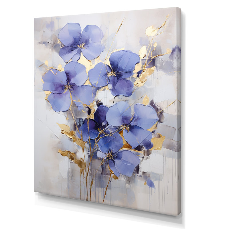 Lavande mystérieuse II sur toile, Toile tendue, 20" H x 12" W