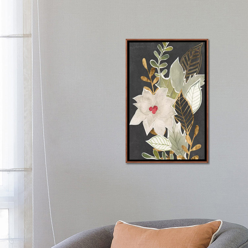 Gilded Christmas Collection B par Grace Popp - reproduction imprimée, H 26 po x l 18 po x 1,5 po, Pas de tapis