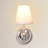 The Muses Calliope Solid Brass Armed Sconce