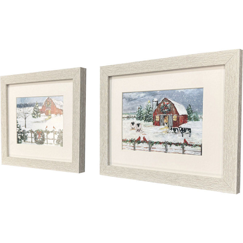 Art encadré Winter Homestead