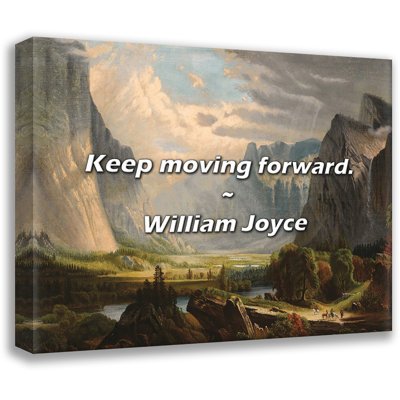 William Joyce Citation: Continuez à aller de l'avant.