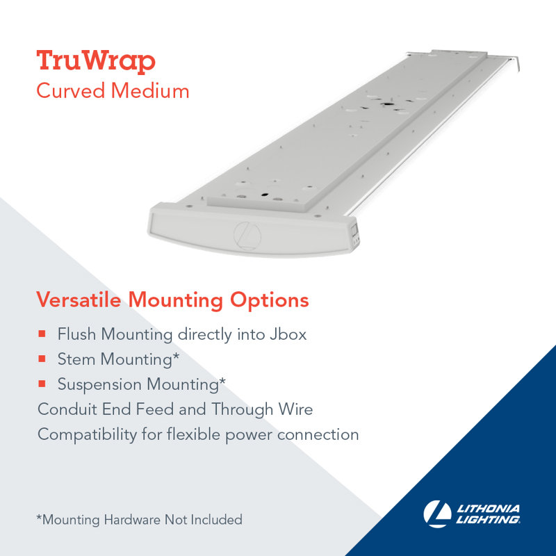 99 Rectangle Wrap Around, 2.13" H x 8.88" W x 48" D , 6000Lm