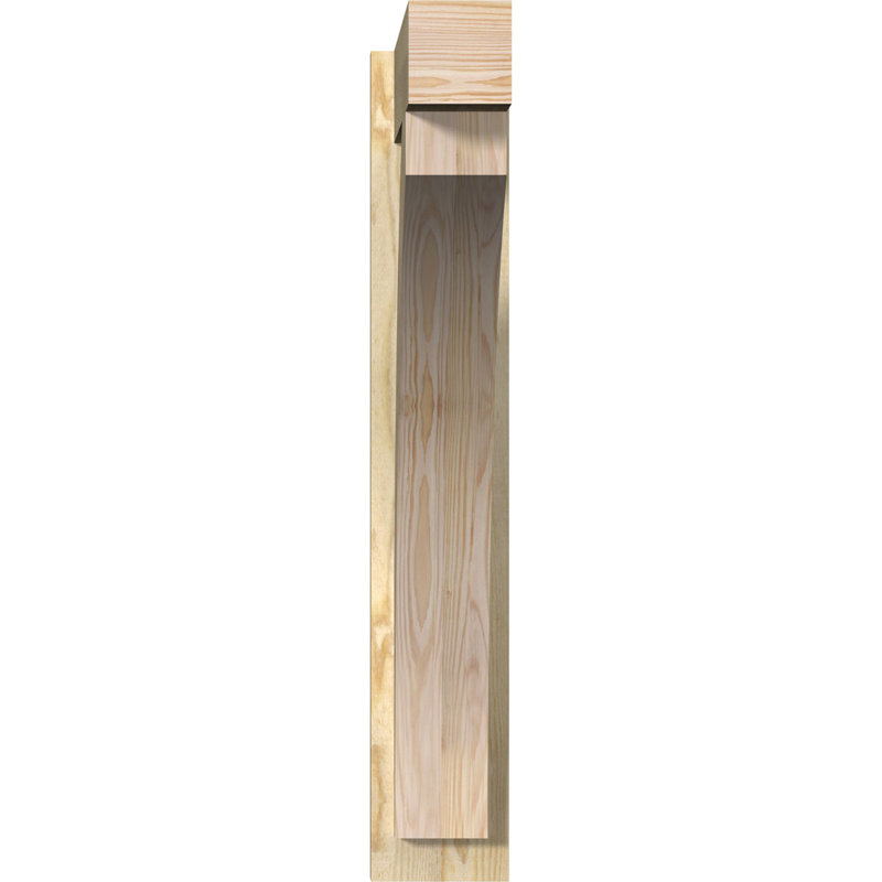 Bloc de bois rustique Thorton, P 28 po x H 34 po, Sapin Douglas de 7 1/2 po (lisse)