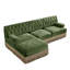 Canapé modulaire avec repose-pieds Tassel-133276835