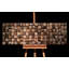Handmade Industrial Abstract Wall Decor on Solid Wood