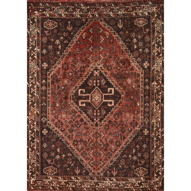Tapis traditionnel tribal animaux 4 x 5