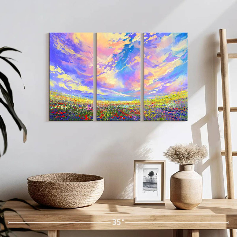 Alvord Cotton Candy Sky, 36" H x 57" W