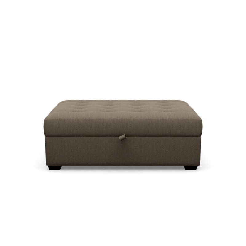 Baxter Square Ottoman, Java, Grande 120912