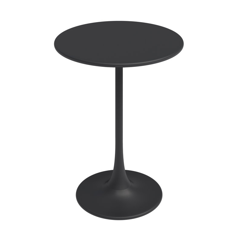 Kurv Counter Bistro Table 36"H x 24"D, Black