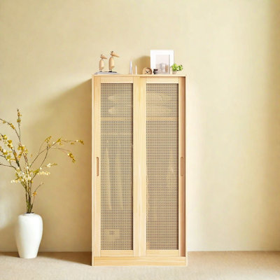 Armoire moderne en rotin