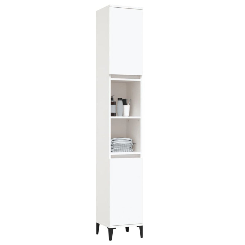 Harrisburg Freestanding Linen Cabinet