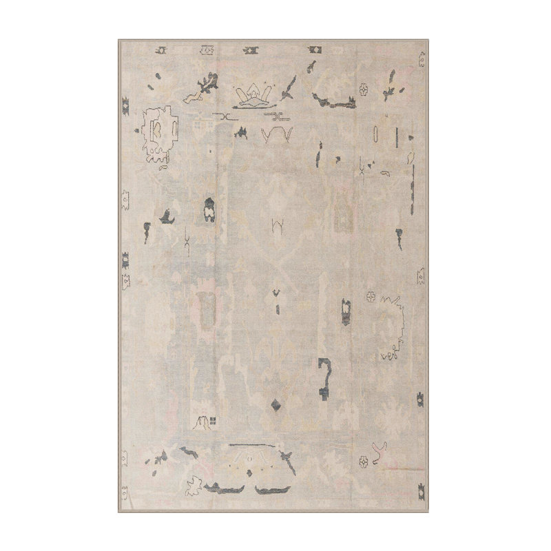 Tapis abstrait moderne 4338, Rectangle 7 pi x 10 pi