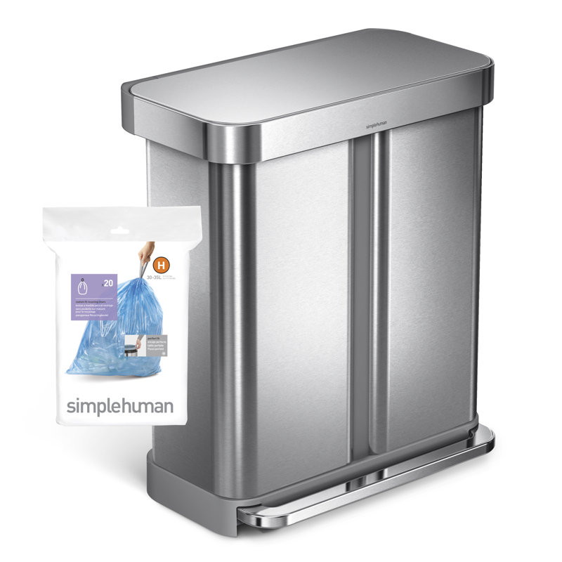 8 gal. Trash Bags - Count, Blue, 60