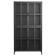 Armoire de rangement en métal noir de qualité supérieure