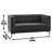Rorik 59.75'' Velvet Loveseat-2129642319