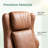 Ergonomic Cross Legged Office Chair With Footrest,leather Big And Tall Executive Chair With Wheels,reversible Armrest And Lumbar Pillow,135° Reclining Computer Wide Desk Chair For,office-842539728