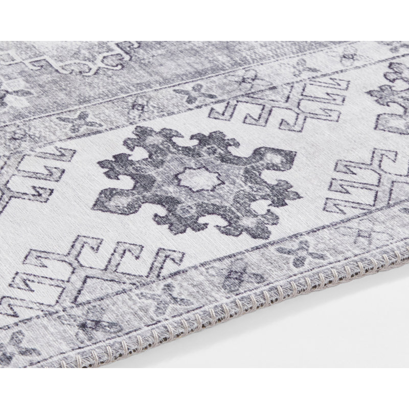 Gratia Tufted Graphite Grey Rug, Runner 80 x 200cm