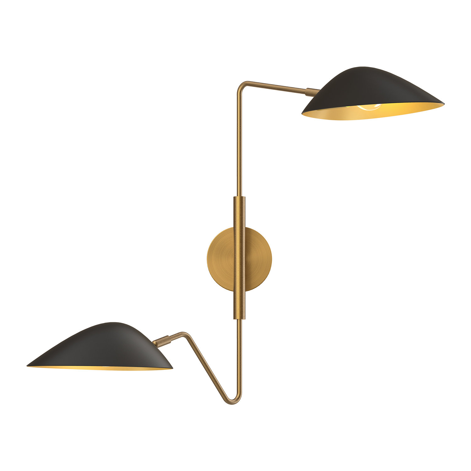 Raelle Bath Sconce, Matte Black, 2