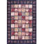 Vintage Look Cotton and Chenille Flatweave Area Rug-1484027414